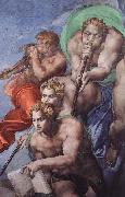 Michelangelo Buonarroti Last Judgment Spain oil painting artist
